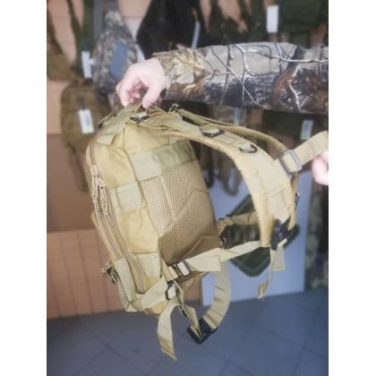 Где купить Рюкзак тактический, мод.069, 20 л, цвет Койот (Coyote) в москве в интернет магазине для рыбаков и охотников радом со мной