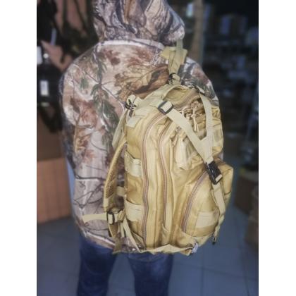 Где купить Рюкзак тактический, мод.069, 20 л, цвет Койот (Coyote) в москве в интернет магазине для рыбаков и охотников радом со мной