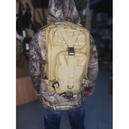 Где купить Рюкзак тактический, мод.069, 20 л, цвет Койот (Coyote) в москве в интернет магазине для рыбаков и охотников радом со мной