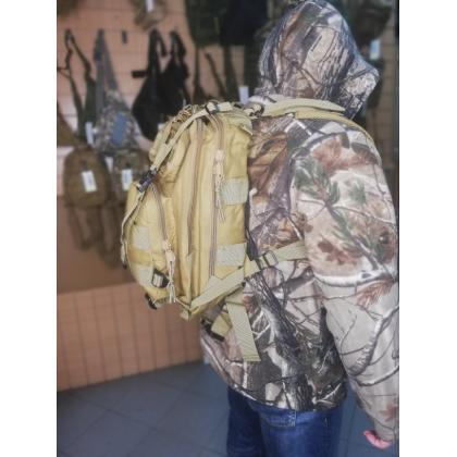 Где купить Рюкзак тактический, мод.069, 20 л, цвет Койот (Coyote) в москве в интернет магазине для рыбаков и охотников радом со мной