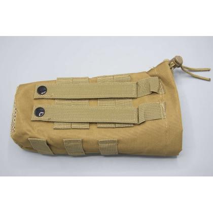 Где купить  Подсумок под сброс на 2  магазина АК, molle , ц. Койот - бежевый, для разгрузок и тактических поясов в Москве недорого