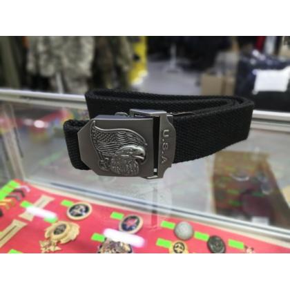 Ремень тактический нейлоновый ARMY OPERATOR BELT, пряжка AMERICAN EAGLE, цвет Черный (Black) купить военторг атаман москва