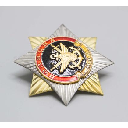Где купить нагрудный знак значок  Орден-звезда Полиция ( транспортная полиция ) в Москве недорого рядом со мной