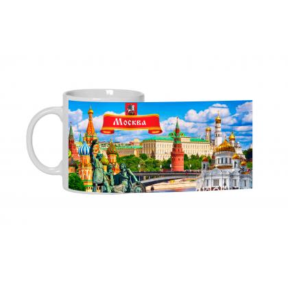 Кружка керамическая (Москва, Красная площадь)