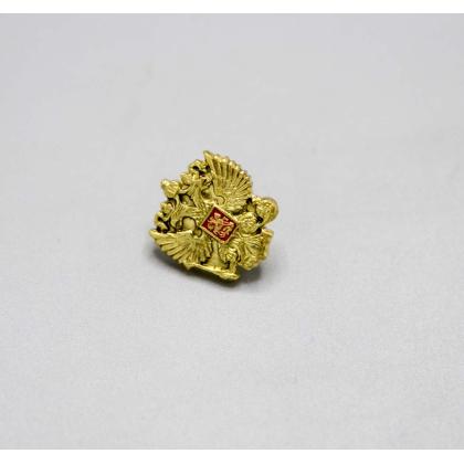 Где купить Фрачник фрачный знак Герб России Орел РФ (черный фон) в Москве недорого с доставкой по России  в Москве недорого с доставкой по России