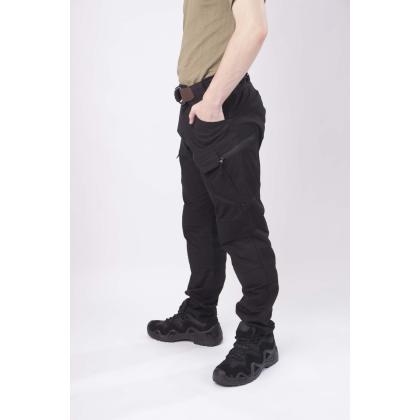 Где купить милитари тактические Брюки UTL Canvas Tactical PRO на каждый день,  black (черный) в Москве недорого с доставкой по России