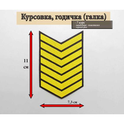 Где купить курсовку годичку галкой 7 лет курс пластизоль на черном, Курсовка для колледжа училища кадетского корпуса в Москве недорого 