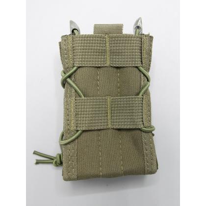  Где купить Подсумок ОЛИВА для 1-го магазина АК molle пластиковые вставки в Москве недорого с доставкой по России