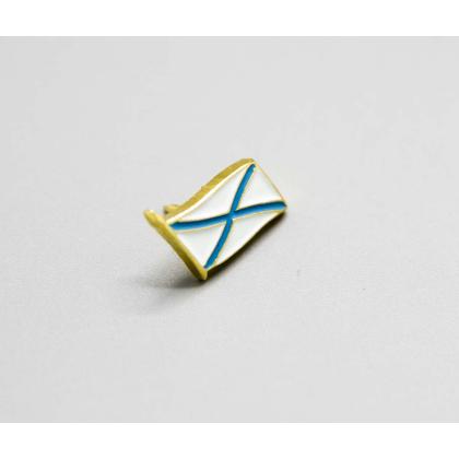 Где купить фрачный знак  Фрачник флажок Андреевский флаг в Москве недорого