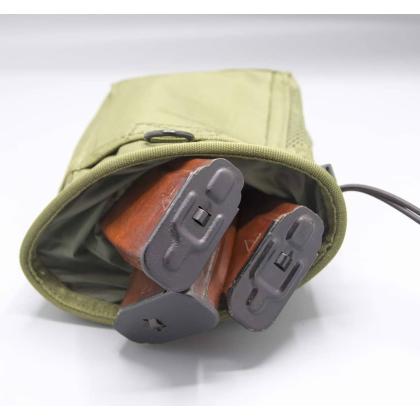  Где купить Подсумок под сброс (Малый),  для  магазинов АК molle , ц. Оливковый для разгрузок и тактических поясов в Москве недорого