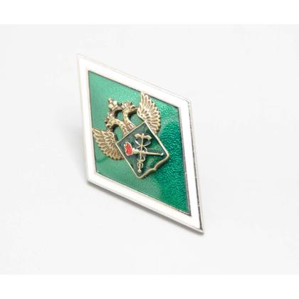 Где купить знак Значок Ромб Таможенной академии (с накладкой), Латунь в Москве недорого