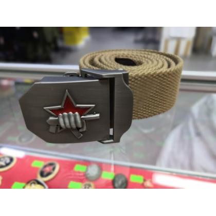 Ремень тактический нейлоновый ARMY OPERATOR BELT, пряжка AK47, цвет Койот (Coyote)