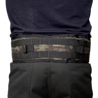 Где купить Тактический пояс-бандаж (Black Multicam) военторг Атаман Москва доставка дешево