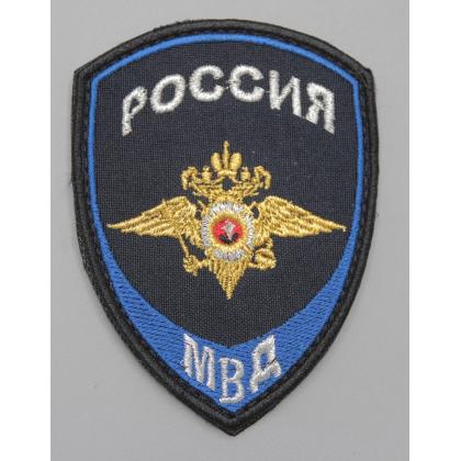 Где купить Шеврон вышитый, Юстиция - Следственные подразделения МВД (общий Орел), иссия - черный, на липучке в Москве недорого с доставкой по России