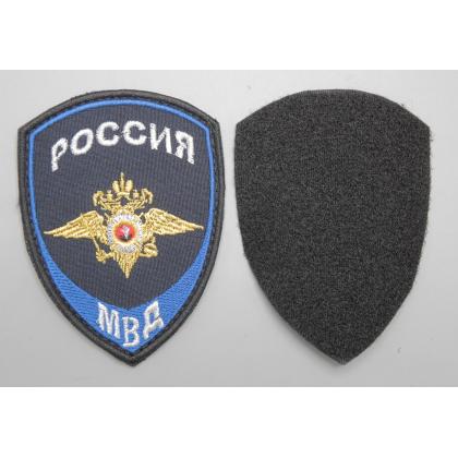 Где купить Шеврон вышитый, Юстиция - Следственные подразделения МВД (общий Орел), иссия - черный, на липучке в Москве недорого с доставкой по России