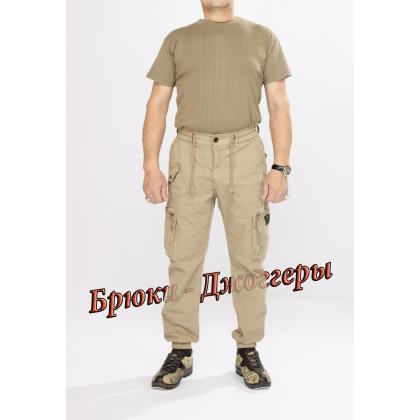 Где купить Брюки джоггеры , цвет  coyote (Койот) с карго карманами в Москве недорого