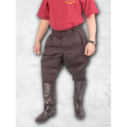 Где купить Брюки в сапоги - галифе смесовые черные без канта - без лампаса для казаков в Москве недорого