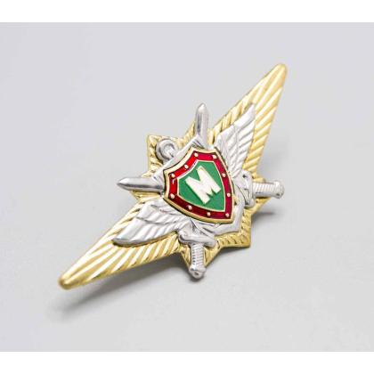 Где купить Нагрудный знак классность  Пограничные войска РФ. офицерский - М (мастер) в Москве недорого