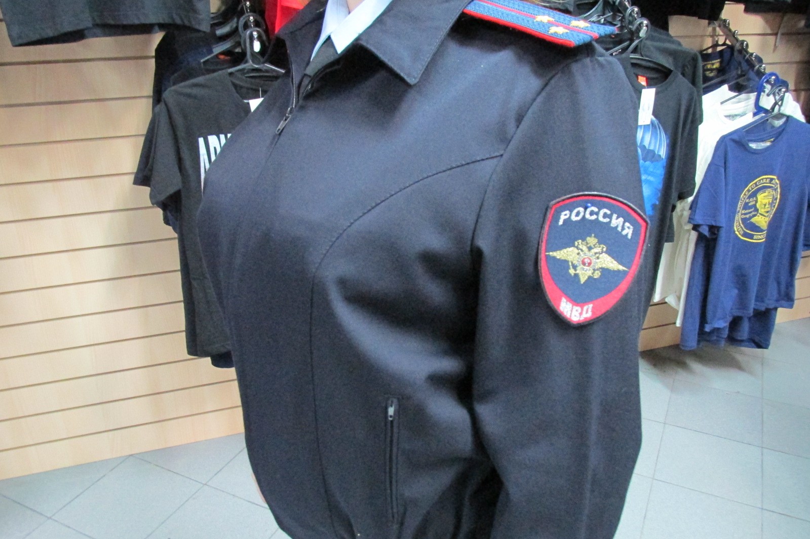 Поло МВД форменное обмундирование полиции