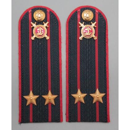 Где купить Погоны Полиции ПОДПОЛКОВНИК МВД (иссиня-черный, картон) в сборе в Москве недорого сдоставкой по России в интернет магазине