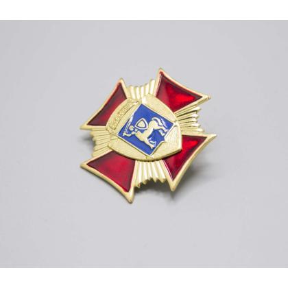 Где купить нагрудный знак значок  ВДВ 106  гвардия ( дивизия ) красный в Москве недорого с доставкой по России