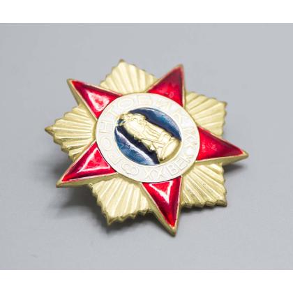 Где купить нагрудный знак значок  Фронтовик ( звезда ) в Москве недорого рядом со мной