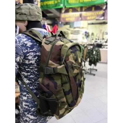 Рюкзак Городской Urban Hero, 30 литров, арт 605, цвет Вудланд (Woodland) купить в москве военторг атаман