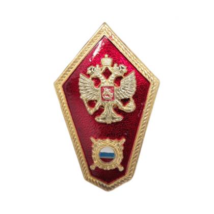 Где купить Значок металлический  Гробик СШМ ( знак средняя школа милиции) в Москве недорого с доставкой по России