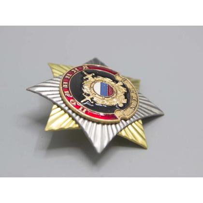 Где купить нагрудный знак значок  Орден-звезда Полиция ( ВОХР ) в Москве недорого рядом со мной