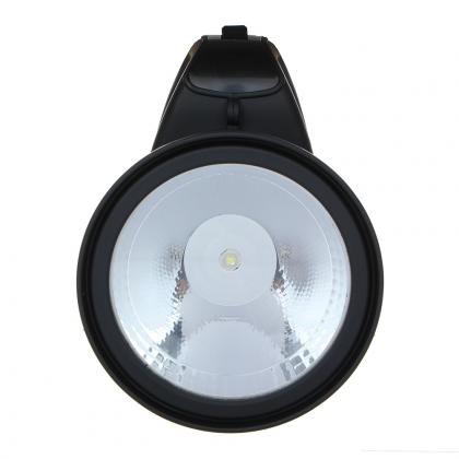 Где купить ЧИНГИСХАН Фонарь прожектор аккумуляторный18 SMD  1 Вт LED, шнур 220В, резинопластик, 18 11 см  военторг Атаман Москва доставка дешево