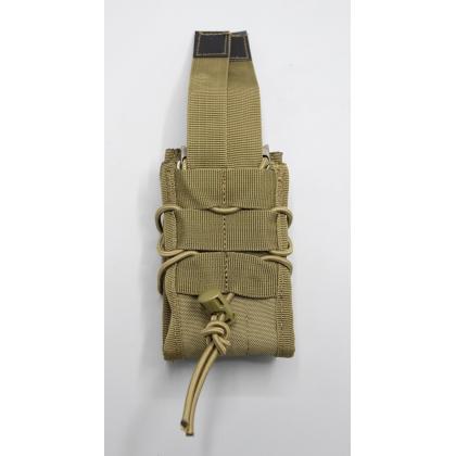 Где купить Подсумок ОЛИВА для 2х магазинов АК molle пластиковые вставки в Москве недорого с доставкой по России