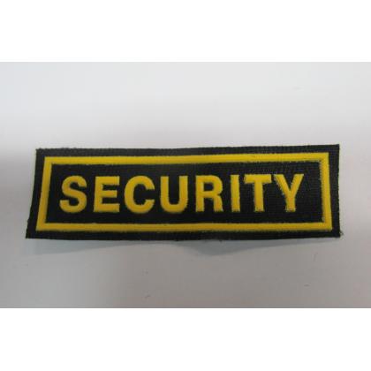 Нашивка SECURITI (пластизоль) 8 - 2,5см