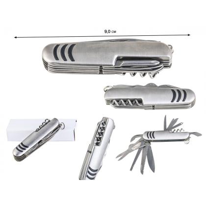 Нож складной цв. сталь (Kleiber Rostfrei Camping Utility)