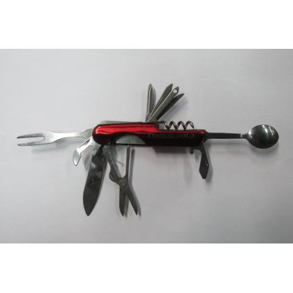Нож складной цв. красный (МТ-patent 200730334892.Х)