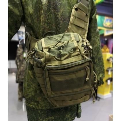 Тактическая сумка Operator Sling Bag, 9 л, арт PK105, цвет Олива (Olive) купить в москве военторг атаман