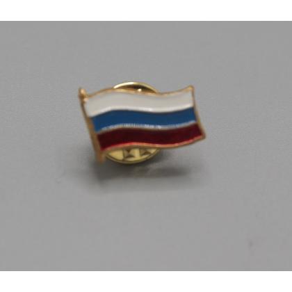 Где купить фрачный значок знак Фрачник Флаг РФ 17 мм в Москве не дорого с доставкой по России