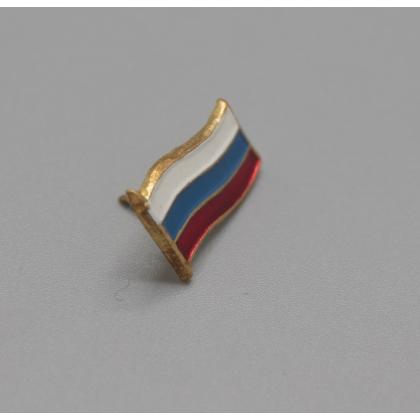 Где купить фрачный значок знак Фрачник Флаг РФ 17 мм в Москве не дорого с доставкой по России