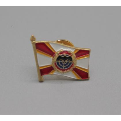 Где купить фрачный значок знак Фрачник 21 мм Флаг Военная разведка (с лет.мышью) в Москве не дорого с доставкой по России