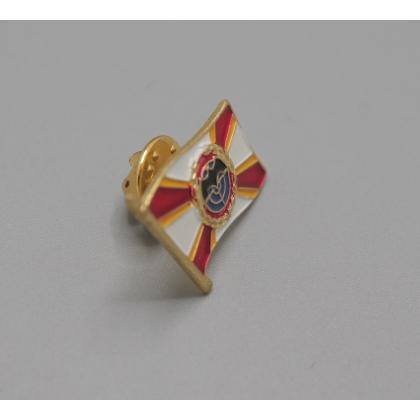 Где купить фрачный значок знак Фрачник 21 мм Флаг Военная разведка (с лет.мышью) в Москве не дорого с доставкой по России