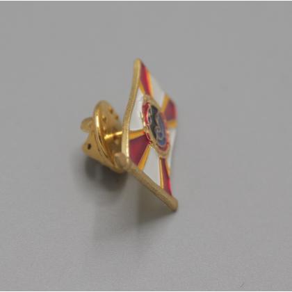 Где купить фрачный значок знак Фрачник 21 мм Флаг Военная разведка (с лет.мышью) в Москве не дорого с доставкой по России