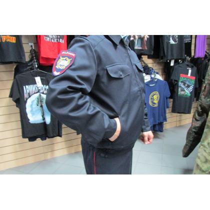Куртка Полиции форменная на молнии, материал п ш  полушерсть 