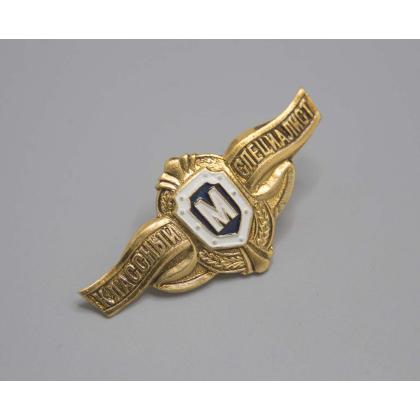 Где купить Нагрудный знак классность  ВС.РФ. ряд.состав - Мастер (синий) в Москве недорого с доставкой по России