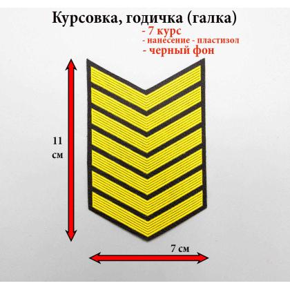 Где купить курсовку годичку галкой 7 лет курс пластизоль на черном, Курсовка для колледжа училища кадетского корпуса в Москве недорого 