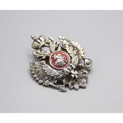 Где купить Знак Великая Россия Георгий Победоносец (на закрутке) в Москве недорого с доставкой по России