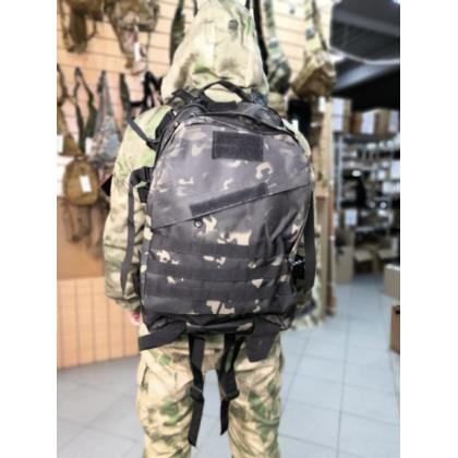 Где купить тактический Штурмовой рюкзак м. Кадет, 40 л, (мод.16) цвет камуфляж  Мультикам Найт в Москве рядом со мной недорого в интернет магазине