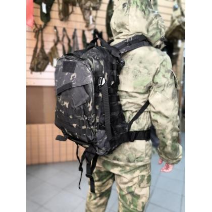 Где купить тактический Штурмовой рюкзак м. Кадет, 40 л, (мод.16) цвет камуфляжный  Мультикам Найт в Москве рядом со мной недорого в интернет магазине