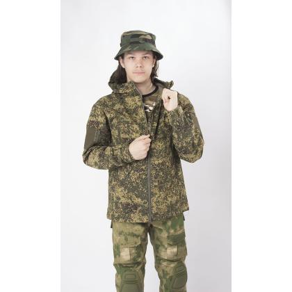 Где купить тактическую Куртку Классик (Софт Шелл - soft shell jacket), расцветка Цифра (Пиксел) в Москве недорого с доставкой по России