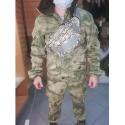 Где купить Сумку поясную (Tactical Sling Bag), цвет камуфлированный Цифровой серый НАТО (ACUPAT) (410), в Москве в интернет магазине Атаман недорого