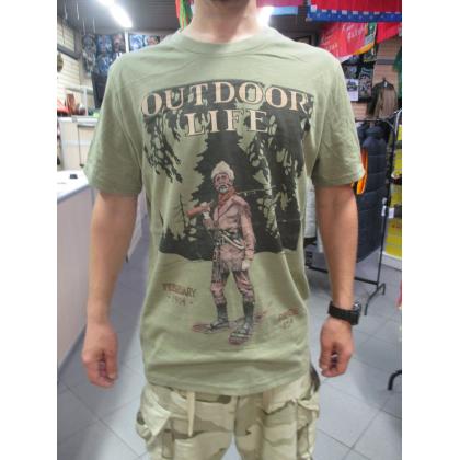 Футболка Outdoor life Цв. олива