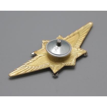 Где купить Нагрудный знак классность ВС.РФ. офицерский - 3 (синий) в Москве недорого сдоставкой по России